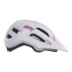 Giro Fixture II MIPS Mountain Bike Helmet for Men  Women  Kids  and Adults - Matte White/Pink Ripple  Universal Youth 50-57cm