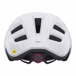 Giro Fixture II MIPS Mountain Bike Helmet for Men  Women  Kids  and Adults - Matte White/Pink Ripple  Universal Youth 50-57cm