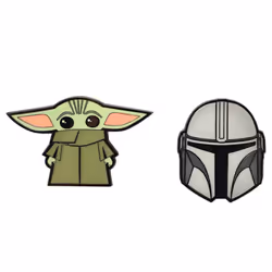 Star Wars The Mandalorian Grogu the Child Lapel Pins and Lanyard Box Set