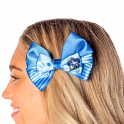Harry Potter Hogwarts School Ravenclaw House Crest Hair Bow