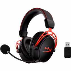 HyperX Cloud Alpha - Wireless Gaming Headset (Black-Red) - Additional view 8