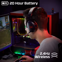 HyperX Cloud Core - Wireless Gaming Headset (Black) - Additional view 8