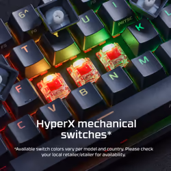 HyperX Alloy Origins 65 - Mechanical Gaming Keyboard - HX Red (US Layout) - Additional view 4