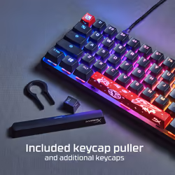 HyperX Alloy Origins 65 - Mechanical Gaming Keyboard - HX Red (US Layout) - Additional view 6