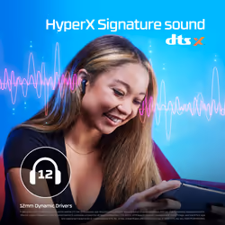 HyperX Cloud MIX Buds Wireless Headphones (Black) - Additional view 7