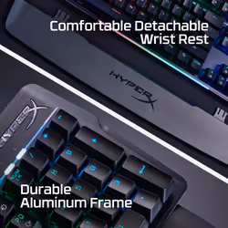 HyperX Alloy MKW100 - Mechnical Gaming Keyboard - Red (US Layout) - Additional view 6