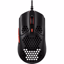 Pulsefire Haste - Gaming Mouse (Black-Red), Ambidextrous, Optical, USB Type-A, 16000 DPI, Black, Red