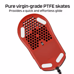 HyperX Pulsefire Haste - Gaming Mouse (Black-Red) - Additional view 4