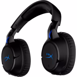 Cloud Flight - Wireless Gaming Headset (Black-Blue) - PS5-PS4, Wired & Wireless, 20 - 20000 Hz, Gaming, 300 g, Headset, Black