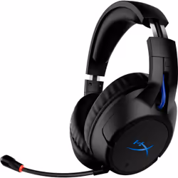HyperX Cloud Flight - Wireless Gaming Headset (Black-Blue) - PS5-PS4 - Additional view 4