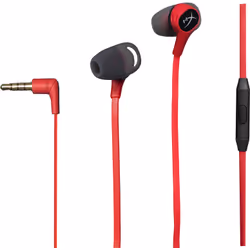 Cloud Earbuds (Red-Black), Wired, 20 - 20000 Hz, Gaming, 19.51 g, Headset, Black, Red