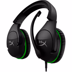 CloudX Stinger - Gaming Headset (Black-Green) - Xbox, Wired, Gaming, 18 - 23000 Hz, 275 g, Headset, Black, Green