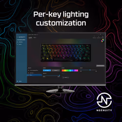 HyperX Alloy Origins 60 - Mechanical Gaming Keyboard - HX Red (US Layout) - Additional view 5