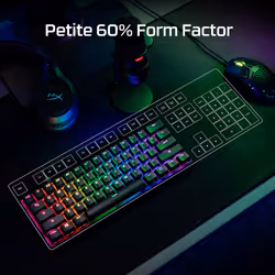HyperX Alloy Origins 60 - Mechanical Gaming Keyboard - HX Red (US Layout) - Additional view 6