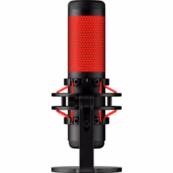 HyperX QuadCast - USB Microphone (Black-Red) - Red Lighting - Additional view 4