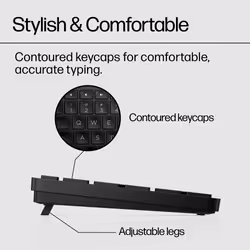 HP 450 Programmable Wireless Keyboard - Additional view 6