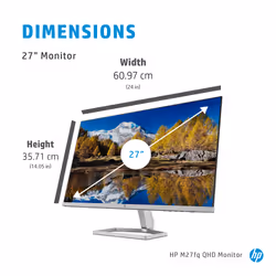HP M27fq QHD Monitor - Additional view 6