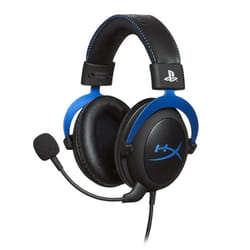 HP Cloud - Gaming Headset - PS4 (Black-Blue) Wired Head-band Black, Blue