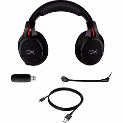 HyperX Cloud Flight - Wireless Gaming Headset (Black-Red) - Additional view 5