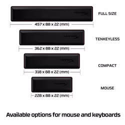 HyperX Wrist Rest - Keyboard - Compact 60% 65% - Additional view 5