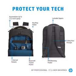 HP Professional 17.3-inch Backpack - Additional view 7