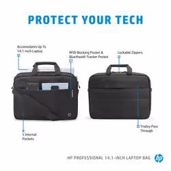 HP Professional 14.1-inch Laptop Bag - Additional view 6