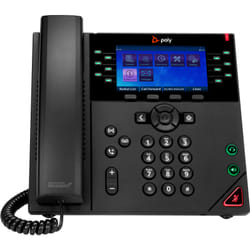 POLY OBi VVX 450 12-Line IP Phone and PoE-enabled with Power Supply