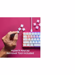 HyperX Rubber Keycaps - Gaming Accessory Kit - Pink (US Layout) Keyboard cap - Additional view 7