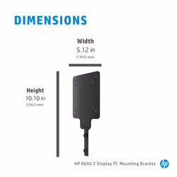HP B600 Z Display PC Mounting Bracket