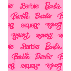 Barbie Little Girls 2 Pack Skater Dresses Logo Pink/Black 4