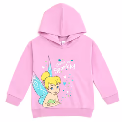 Disney Tinker Bell Toddler Girls Pullover Hoodie and Leggings Outfit S