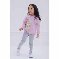 Disney Tinker Bell Toddler Girls Pullover Hoodie and Leggings Outfit S