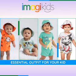 Disney Mickey Mouse Donald Duck Pluto Newborn Baby Boys Romper and Hat Green 3-6 Months