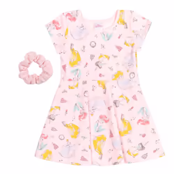 Disney Princess Belle Cinderella Ariel Little Girls French Terry Skate