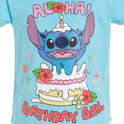 Disney Lilo & Stitch Little Girls T-Shirt 7-8