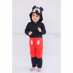 Disney Mickey Mouse Little Boys Zip Up Coverall 7