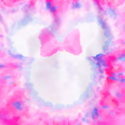 Disney Minnie Mouse Toddler Girls One Piece Bathing Suit Tie Dye Pink