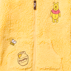 Disney Winnie the Pooh Toddler Boys Zip Up Hoodie Yellow 5T