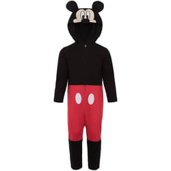 Disney Mickey Mouse Little Boys Zip Up Coverall 6
