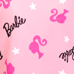 Barbie Toddler Girls French Terry Skater Dress Pink 3T