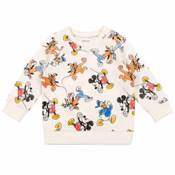 Disney Mickey Mouse Donald Duck Goofy Toddler Boys French Terry Sweats