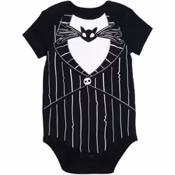 Disney Nightmare Before Christmas Jack Skellington Sally Infant Baby Boys 5 Pack Bodysuits Multi 12 Months