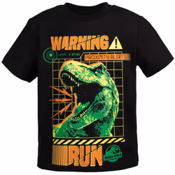 Jurassic World Dinosaur T-Rex Little Boys Graphic T-Shirt French Terry