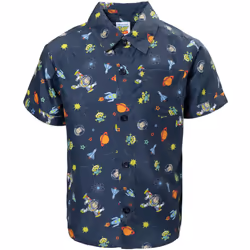 Disney Pixar Toy Story Buzz Lightyear Toddler Boys Button Down Dress S