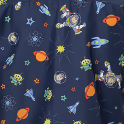 Disney Pixar Toy Story Buzz Lightyear Toddler Boys Button Down Dress S