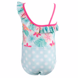 Disney Minnie Mouse Toddler Girls One Piece Bathing Suit Floral Polka