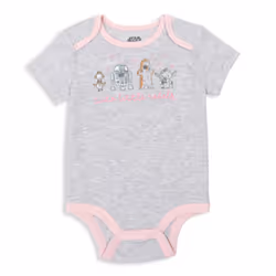 STAR WARS The Mandalorian Baby Yoda Baby Girls 5 Pack Bodysuit Multicolor 0-3 Months
