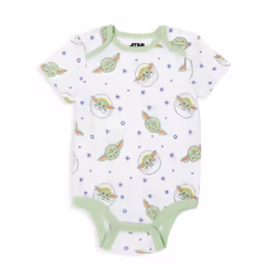 STAR WARS The Mandalorian Baby Yoda Baby Girls 5 Pack Bodysuit Multicolor 0-3 Months