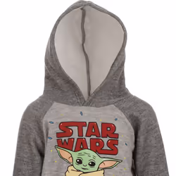 STAR WARS The Mandalorian Baby Yoda Big Boys Fleece Hoodie & Pants Gray 18-20