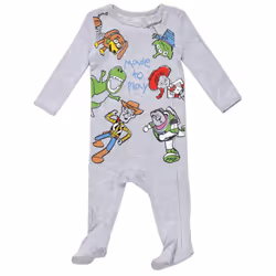 Disney Pixar Toy Story Buzz Lightyear Woody Infant Baby Boys 2 Pack Zi
